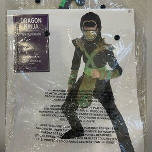 4 for $20 — Dragon Ninja Kids Costume - size Medium (8-10)